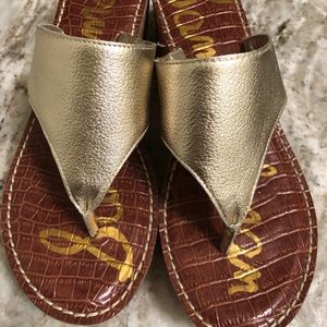 Sam Edelman Size 10 Gold sandal
